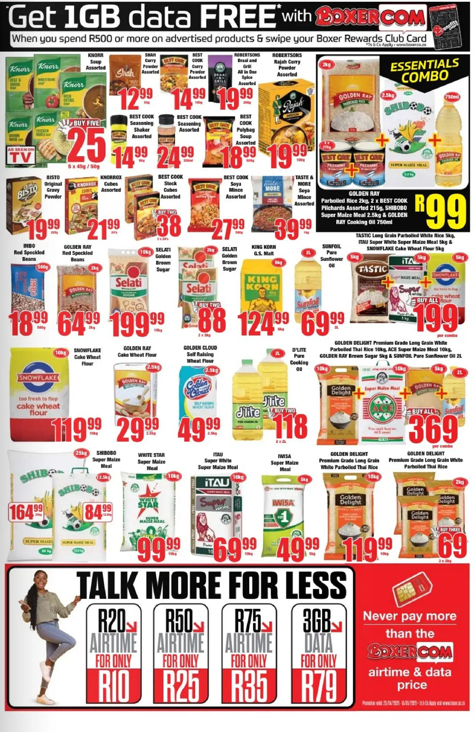 New Boxer catalogue – valid from 23.04.2026 | Page: 9 | Products: Data, Grill, Gravy, Curry powder