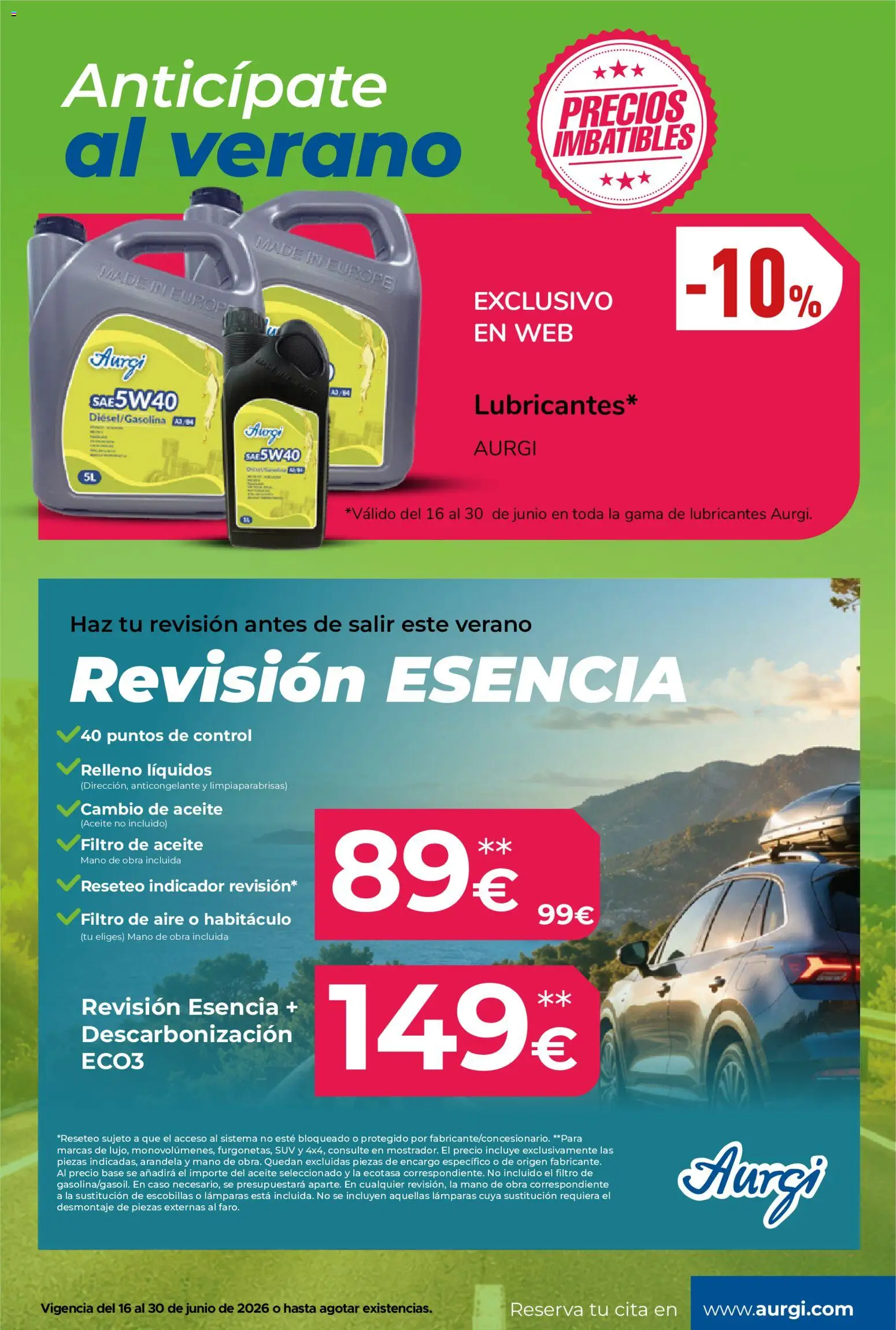 Aurgi folleto │ válido desde el 16.06.2026 | Página: 3 | Productos: Aceite, Απορρυπαντικό ρούχων σε σκόνη
