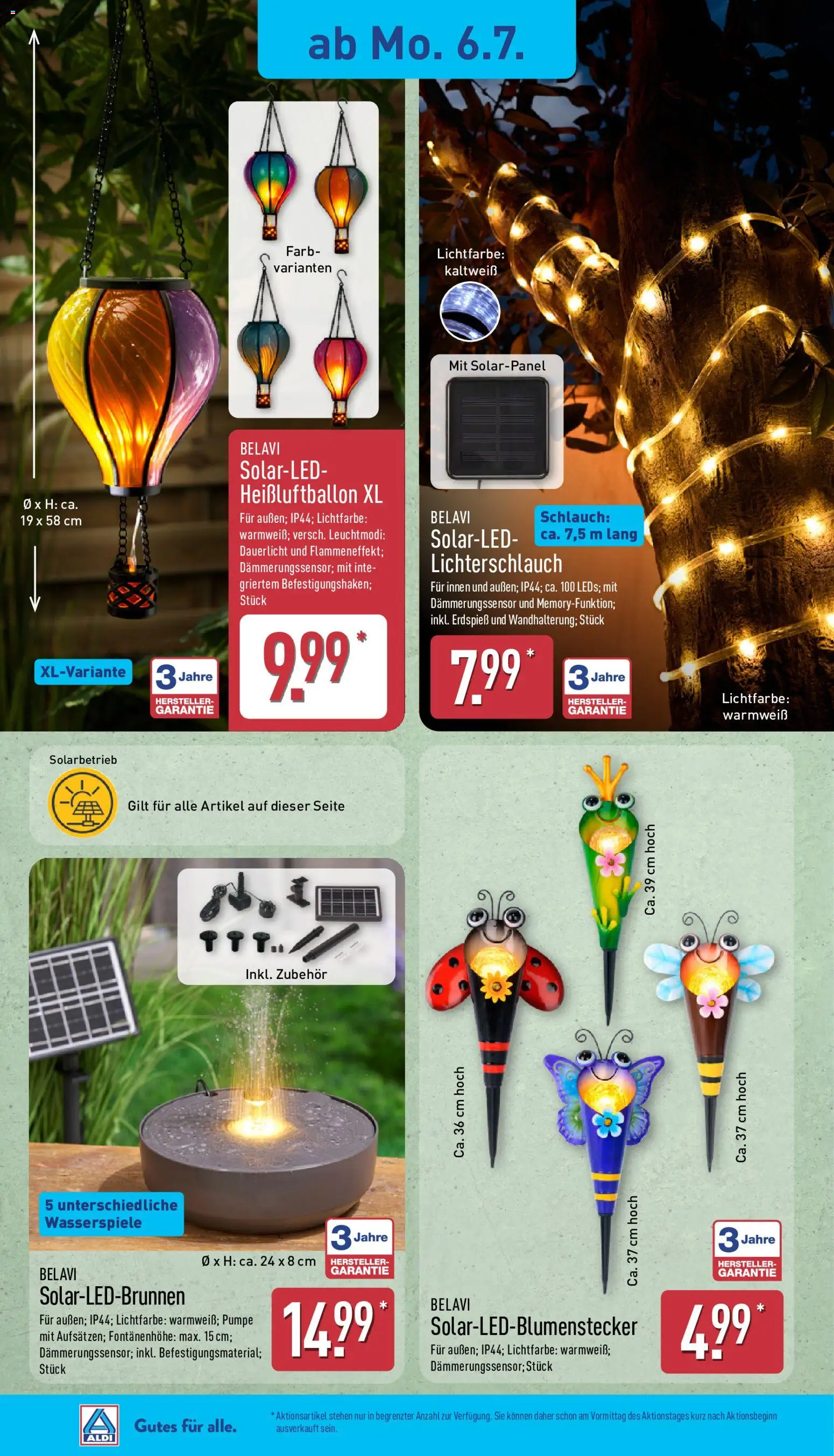 Aldi Prospekt – gültig ab 06.07.2026 | Seite: 14 | Produkte: Belavi, Hose