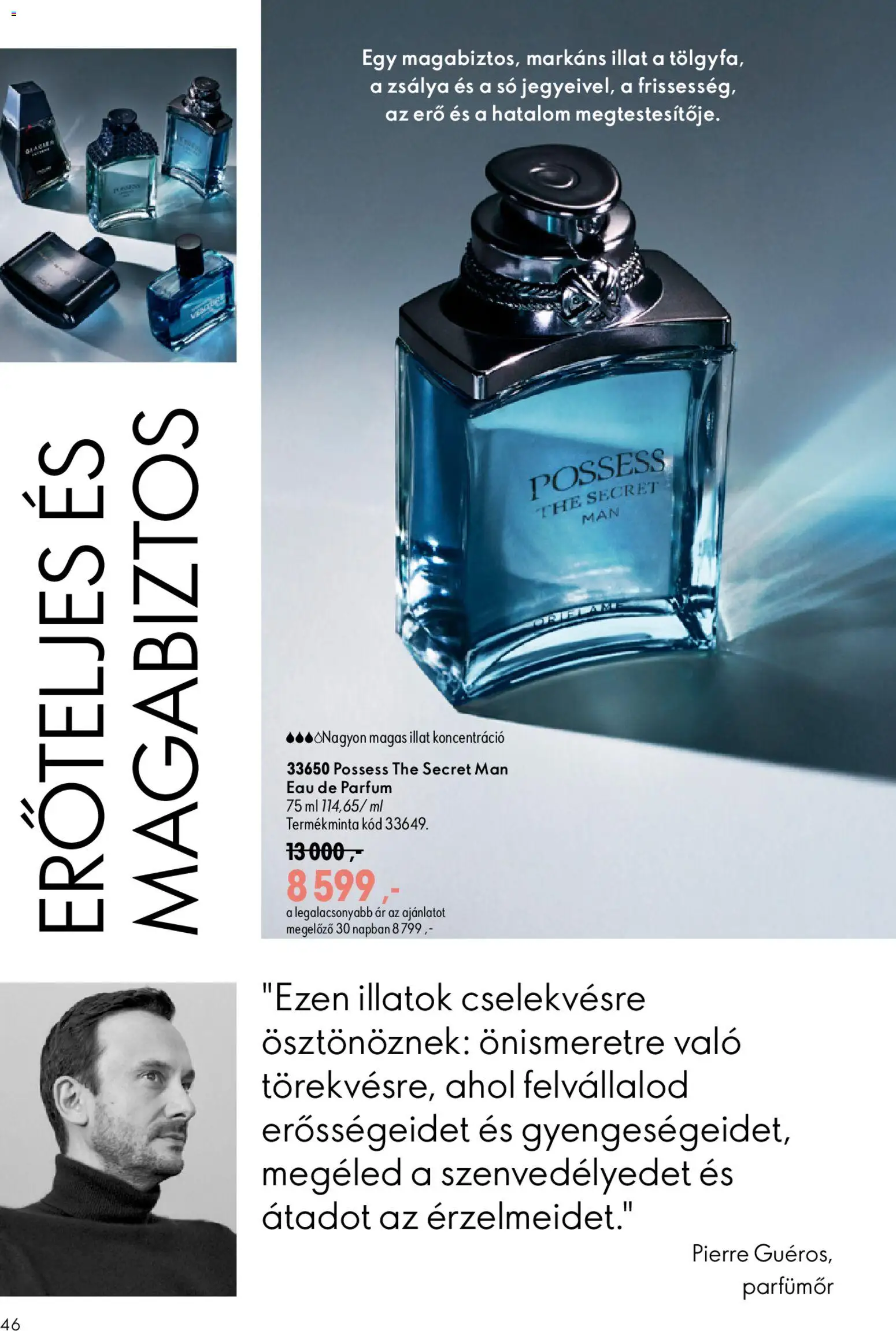 Oriflame akciós ujság - amely érvényes a következő dátumtól: 2026.08.19. | Oldal: 46 | Termékek: Parfüm, Só