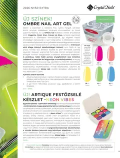 Crystal Nails 2026 Nyár Extra - amely érvényes a következő dátumtól: 2026.06.08. | Oldal: 19 | Termékek: Lámpa, Kiwi