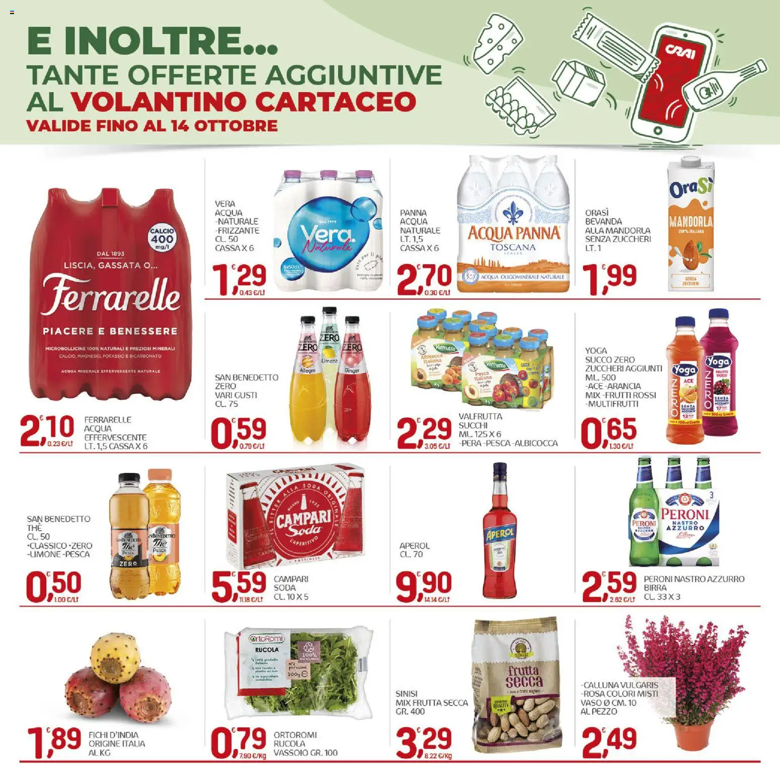 Volantino CRAI del 01/10/2026 | Pagina: 23 | Prodotti: Frutta, Mandorla, Limone, Aperol