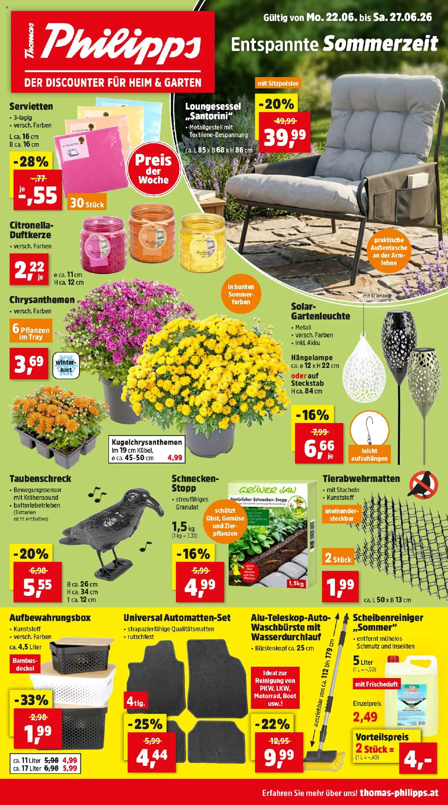 Thomas Philipps Flugblatt gültig ab 22.06.2026 | Seite: 1 | Produkte: Gemüse