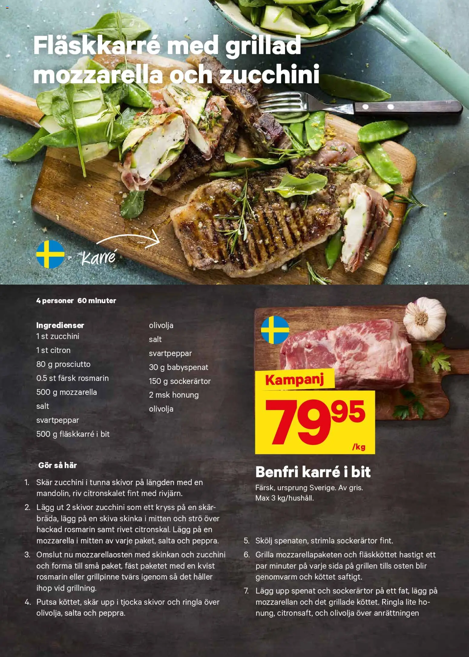 City Gross reklamblad aktuell från 11.05.2026 | Sida: 5 | Produkter: Salt, Spenat, Olivolja, Zucchini