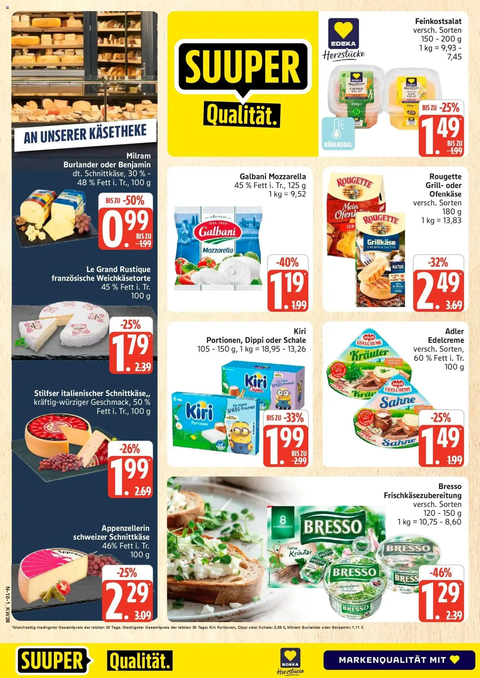 Marktkauf Prospekt Neuenkirchen (ab 14.09.2026) » Angebote online | Seite: 10 | Produkte: Grill, Mozzarella, Bresso, Milram