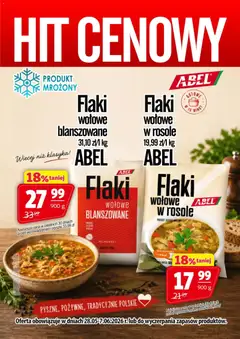Pogląd oferty "Prim Market promocja - Flaki Wołowe Abel" - ważna od 28.05.2026