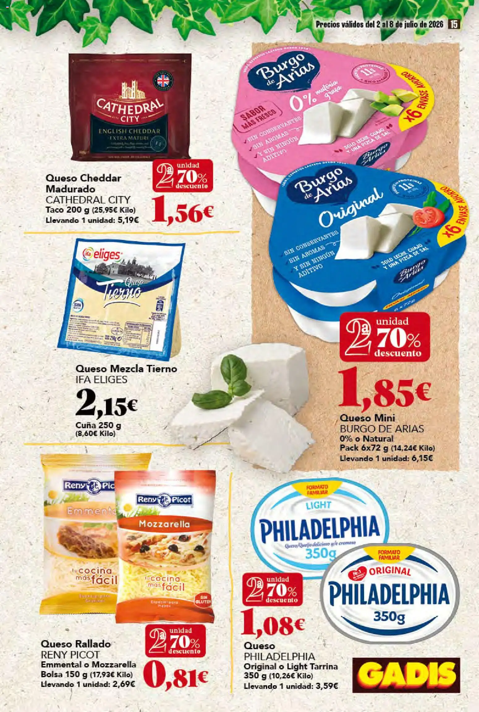 Gadis folleto │ válido desde el 02/07/2026 | Página: 15