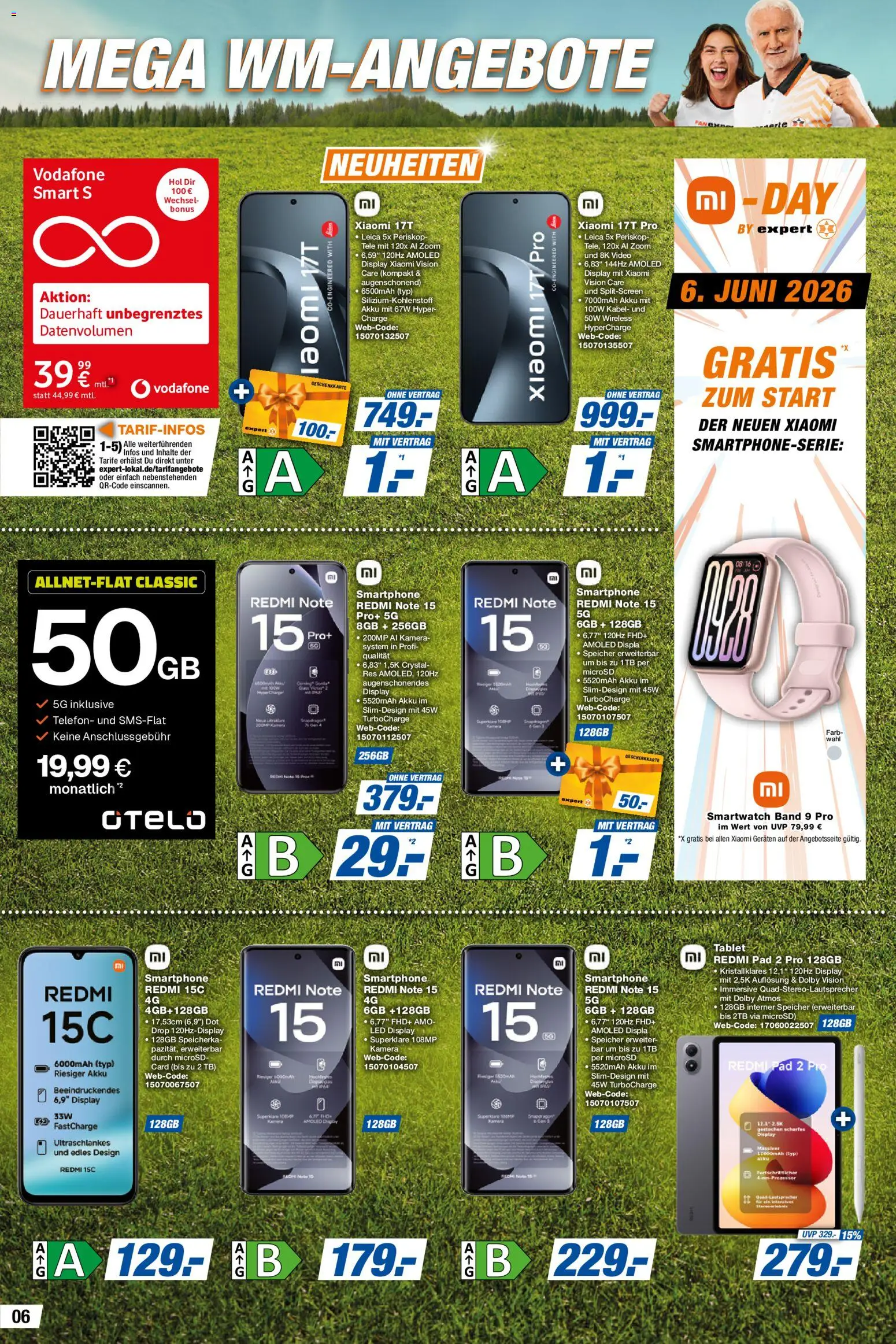 Expert Prospekt – gültig ab 05.06.2026 | Seite: 6 | Produkte: Kamera, Kabel, Smartwatch, Smartphone