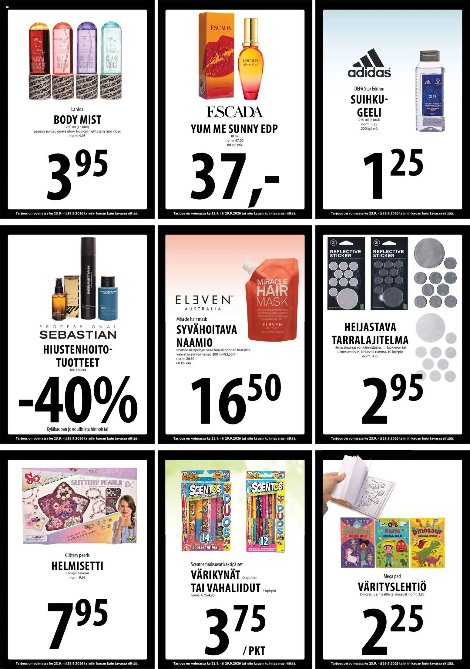 Tuuri tarjoukset – voimassa 23/09/2026 alkaen | Sivu: 17 | Tuotteet: Naamio, Suihku, Guava