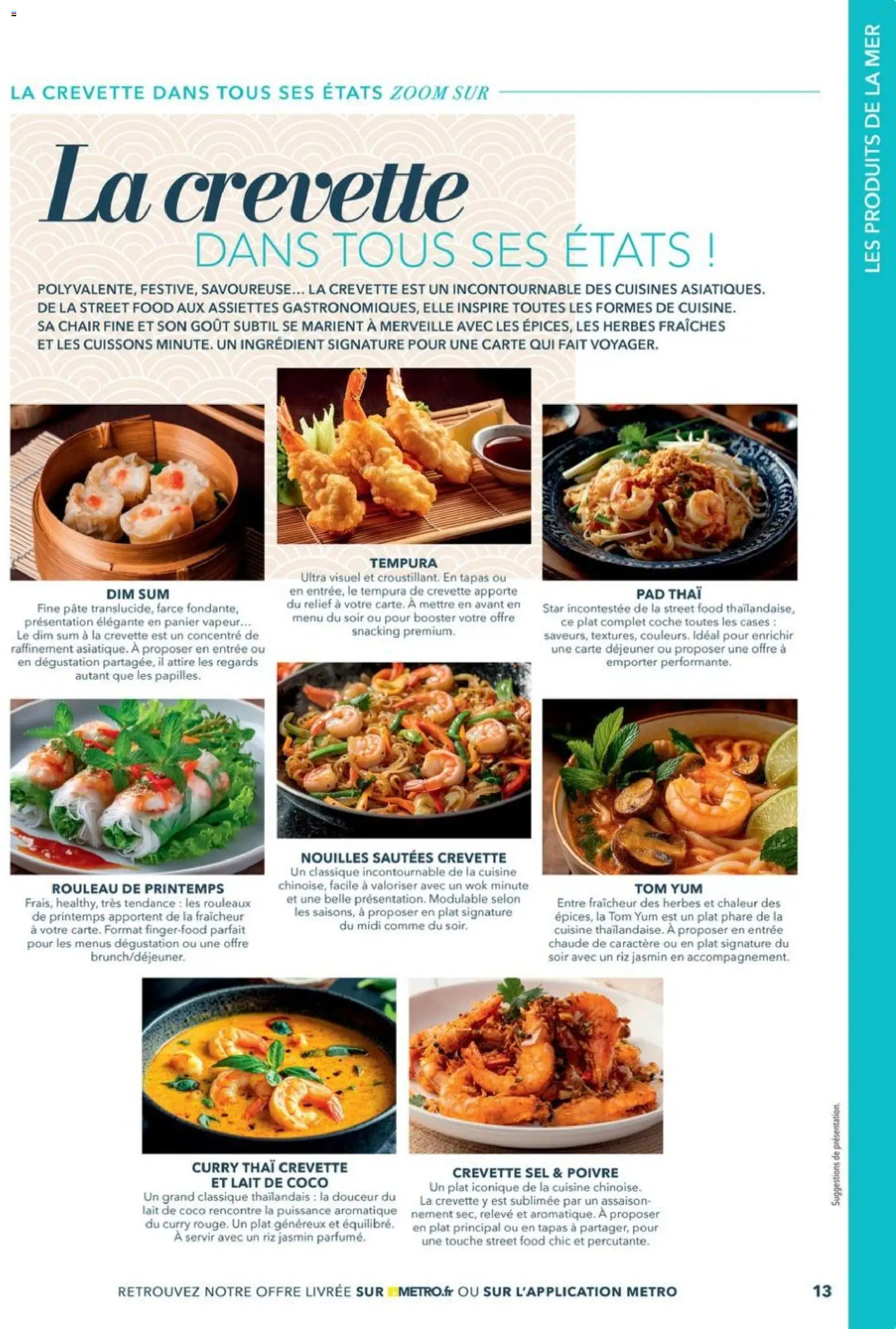 {H1} | Page: 13 | Produits: Crevette, Lait de coco, Lait, Nouilles