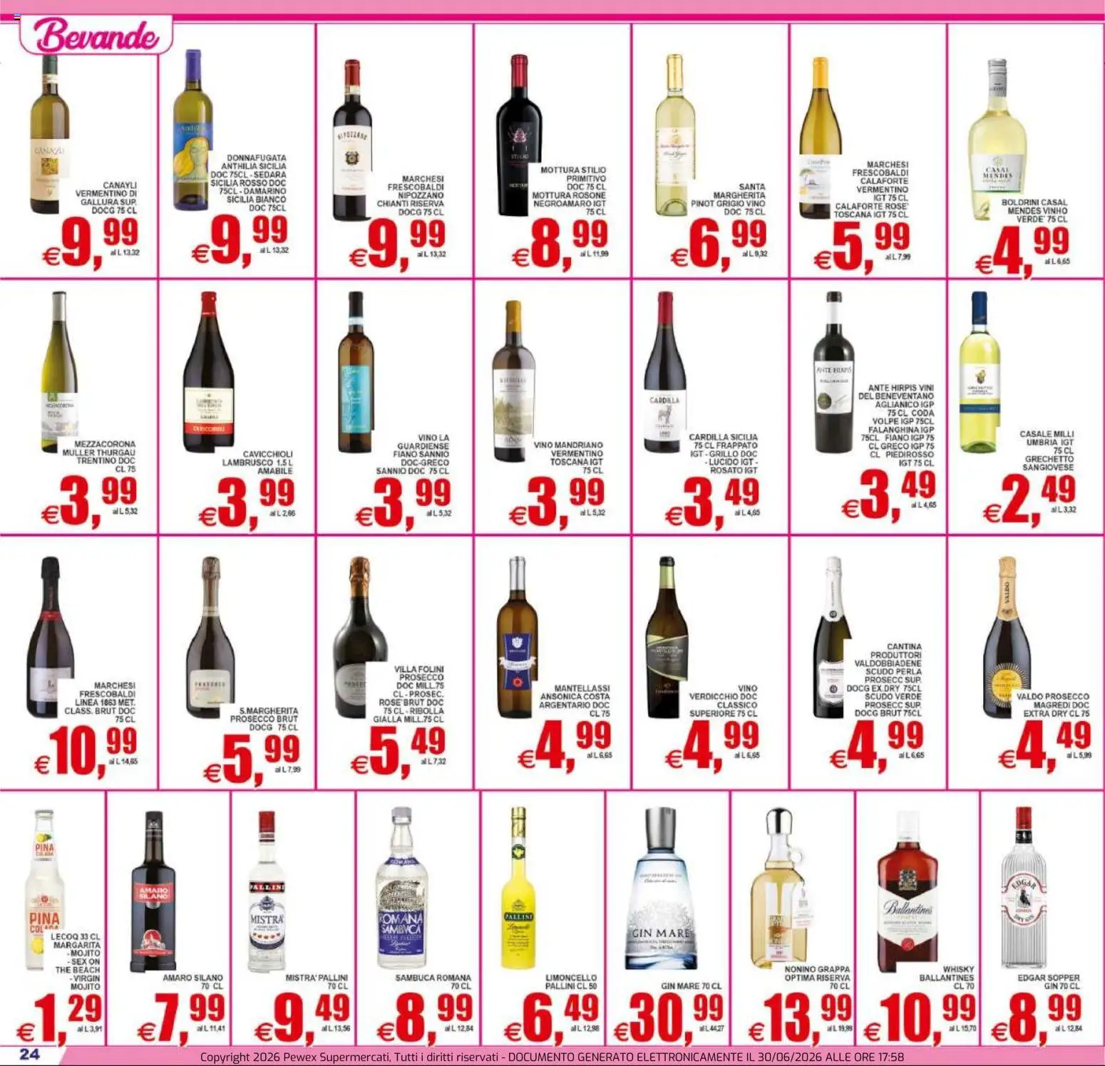 Volantino Pewex del 01/07/2026 | Pagina: 24