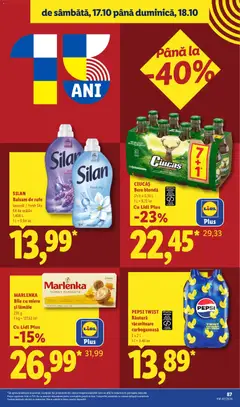 Ofertele Lidl valabile de la 12.10.2026 | Pagină: 87