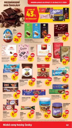 Náhled letáku NUGETA ARAŠÍDOVÁ POMAZÁNKA 340 g, Nugeta arašídová pomazánka 340 g od 09.09.2026 | Strana: 12