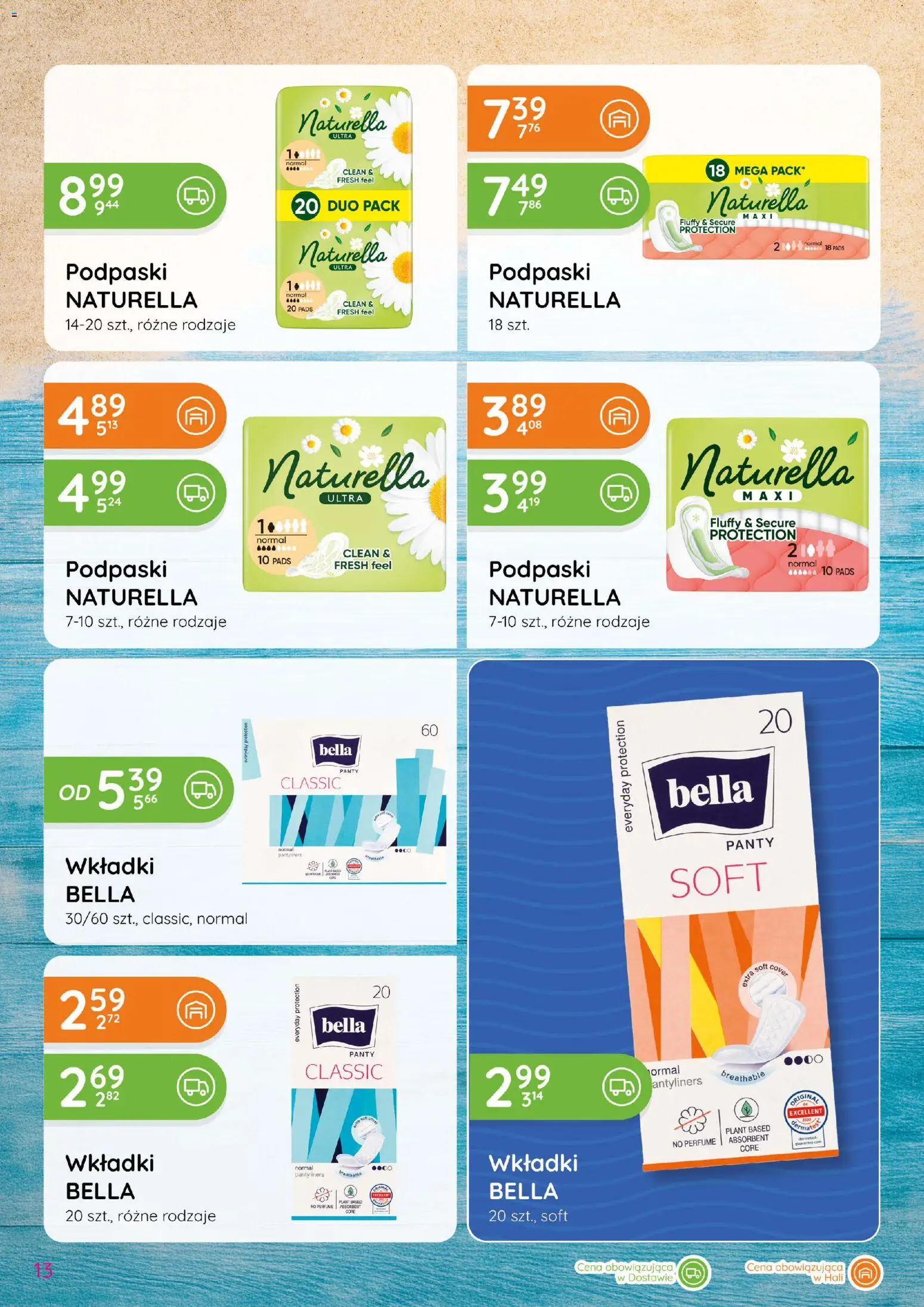 Eurocash gazetka - Katalog Chemiczny od 02.07.2026 | Strona: 13 | Produkty: Podpaski
