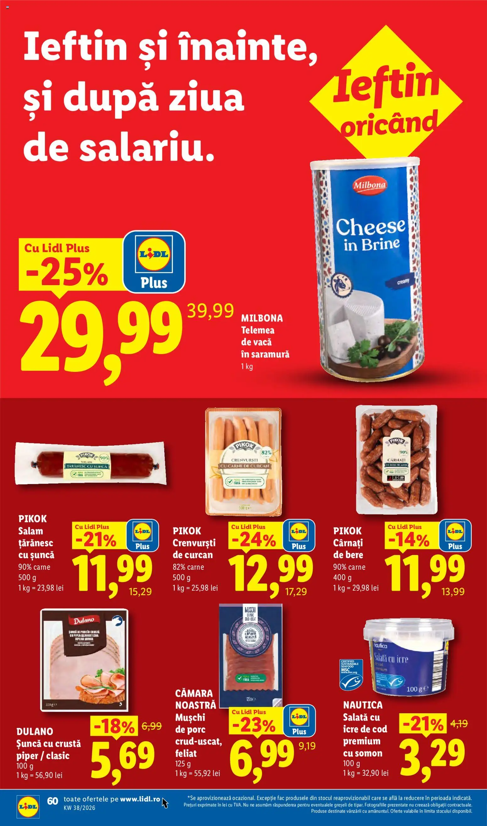 Noul catalog Lidl – valabil de la 14.09.2026 | Pagină: 60