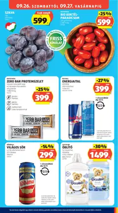 Aldi akciós újság - amely érvényes a következő dátumtól: 2026.09.24. | Oldal: 29