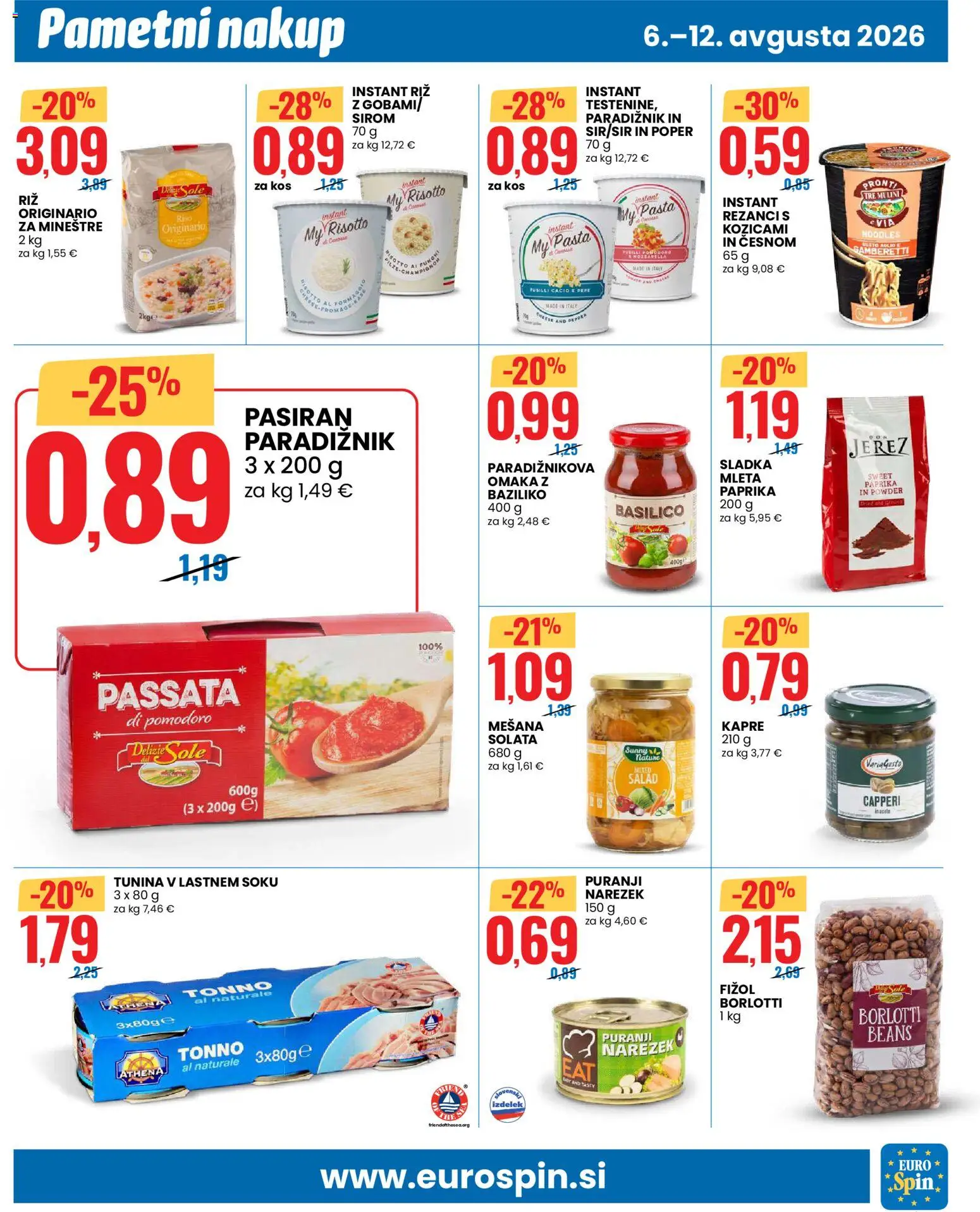 Novi Eurospin katalog ponudbe – veljaven od 06.08.2026 | Stran: 11