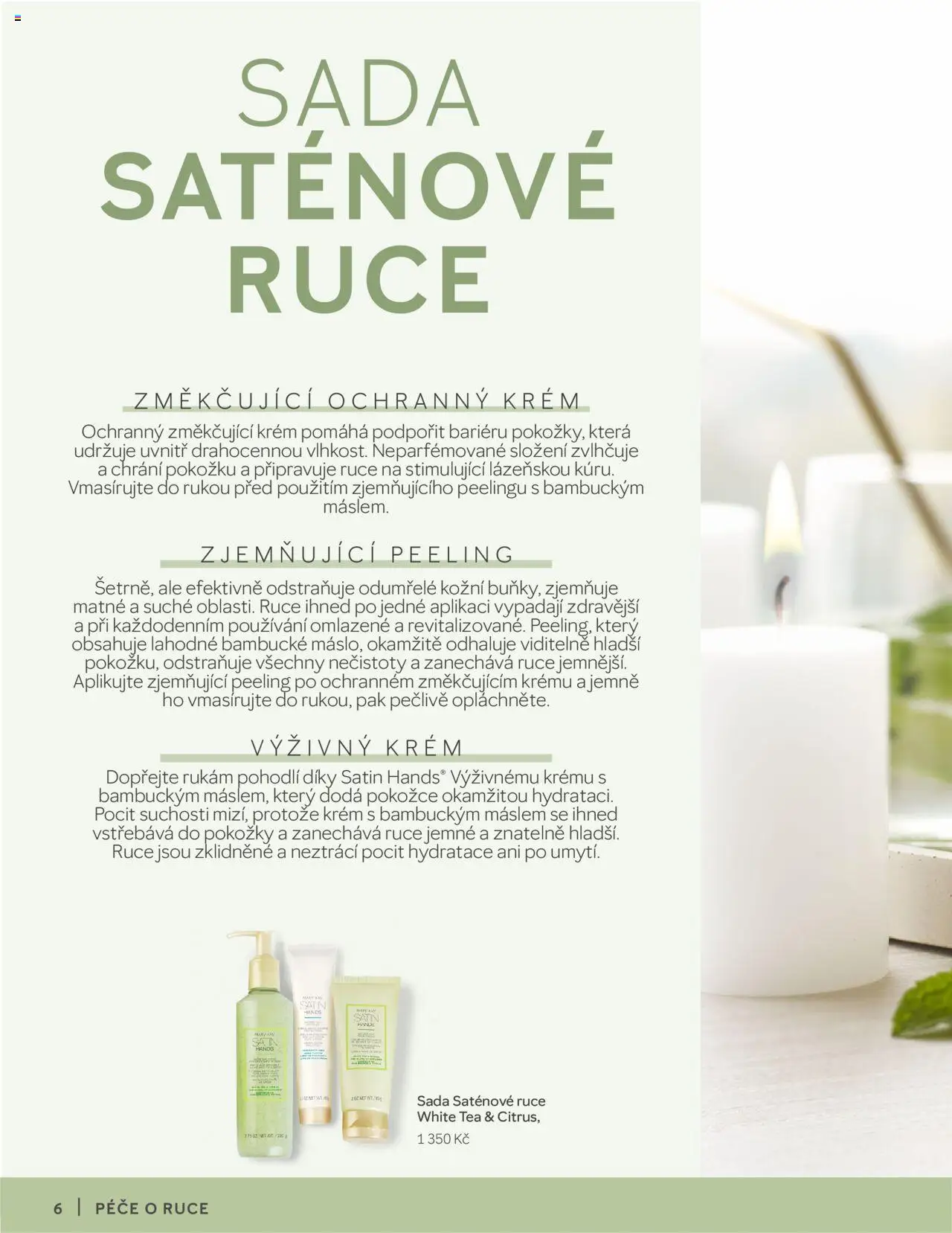 Mary Kay katalog - Péče pro ruce a tělo od 16.03.2025 | Strana: 6 | Produkty: Krém, Peeling