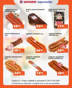 Ofertele Unicarm valabile de la 07.05.2026