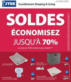 Jysk - Prévisualisation de Jysk catalogue soldes valide à partir de 24/06/2026