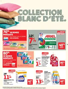 Auchan - Prévisualisation de Auchan  Produits laitiers supers valide à partir de 02.06.2026 | Page: 33 | Produits: Ariel, Coton, Lessive Liquide, Lessive