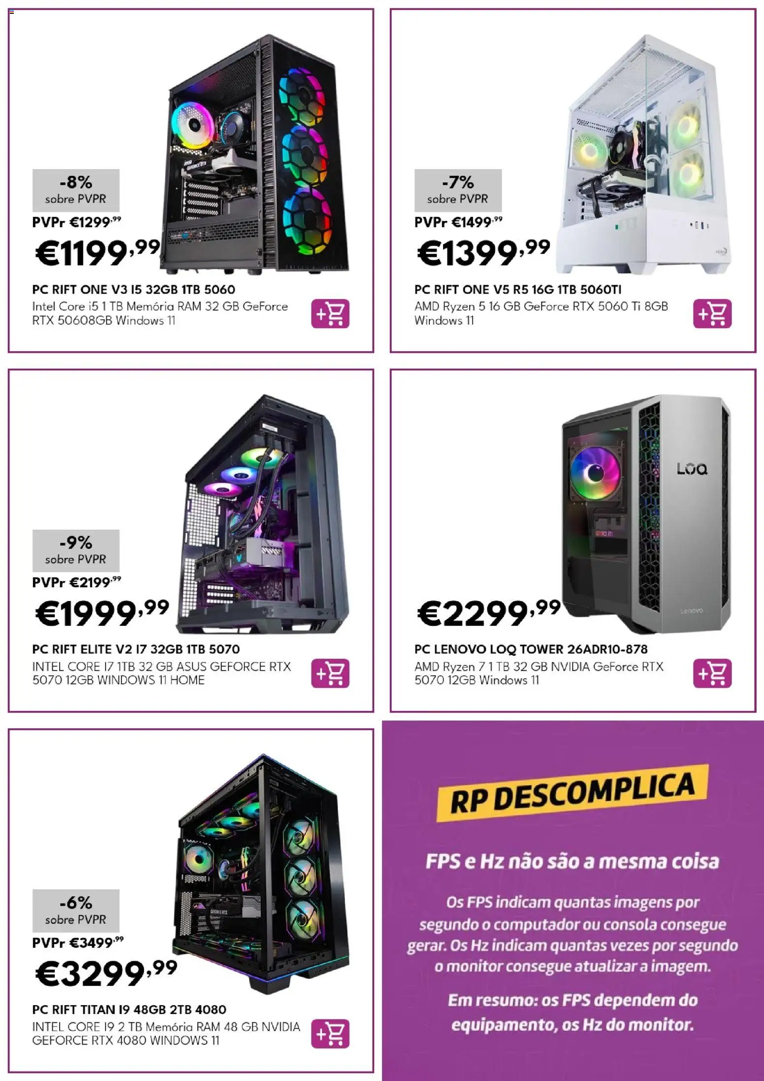 Radio Popular Especial Gaming │ válido de 01/09/2026 | Página: 4 | Produtos: Monitor, PC, Computador, Memória ram