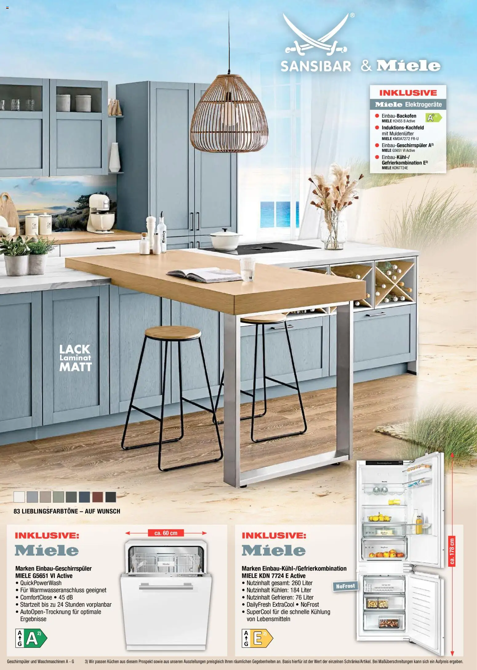 Ostermann Küchen neu erleben – gültig ab 07.05.2026 | Seite: 5 | Produkte: Miele, Geschirrspüler, Kuchen
