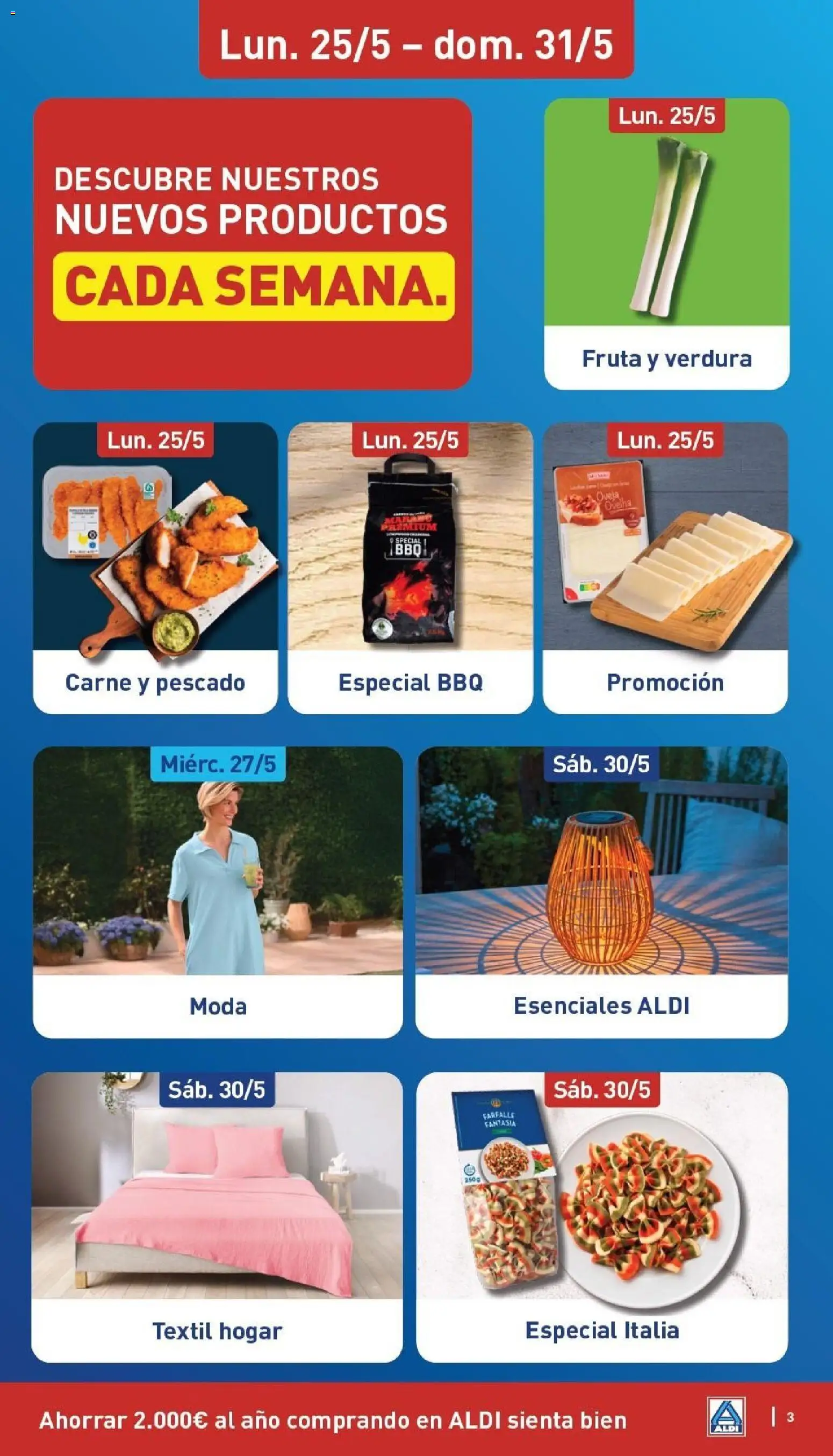 Aldi folleto Canarias │ válido desde el 25.05.2026 | Página: 3 | Productos: Pescado
