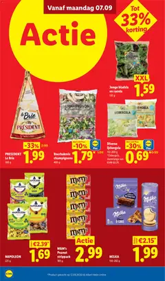Jonge bladsla en rucola, Jonge bladsla en rucola - Voorbeeld van een folder van Lidl, geldig van 07-09-2026 | Pagina: 18