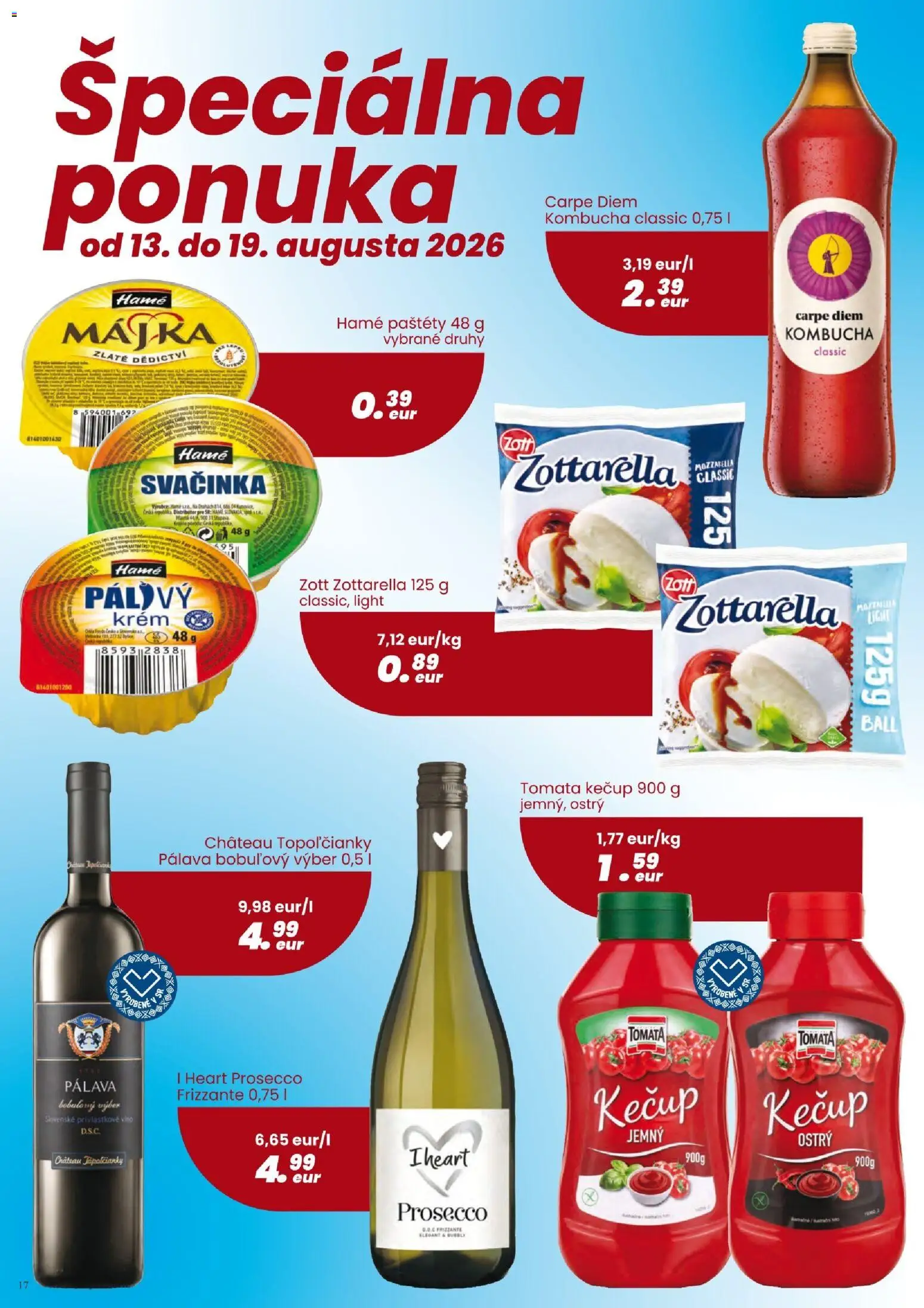 Nové KARMEN CBA akcie – leták je platný od 06.08.2026 | Strana: 17