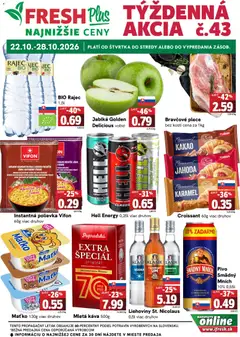 Fresh leták platný od 22.10.2026