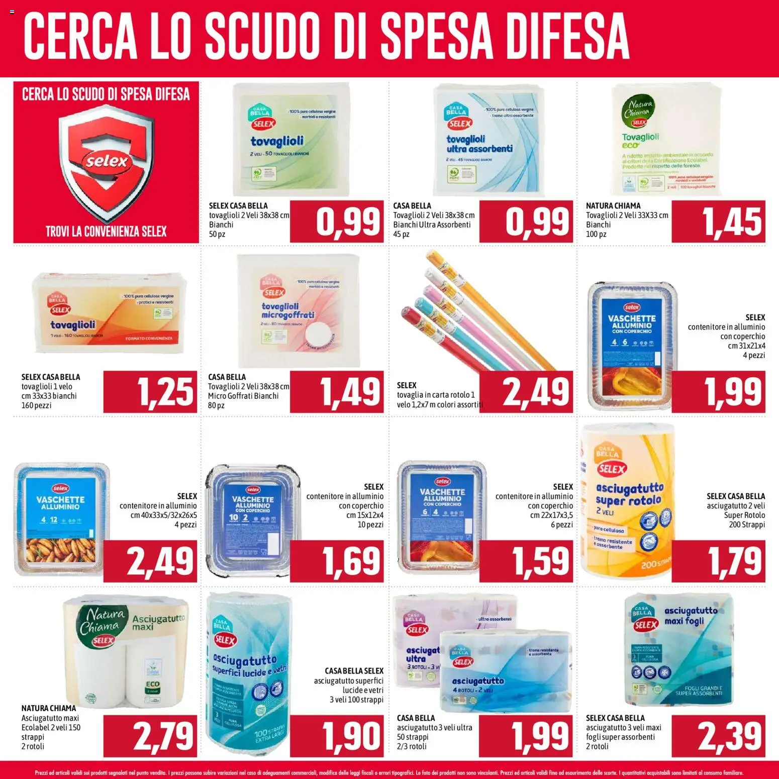 Volantino Emisfero del 21/09/2026 | Pagina: 18 | Prodotti: Coperchio, Contenitore, Alluminio, Tovaglia