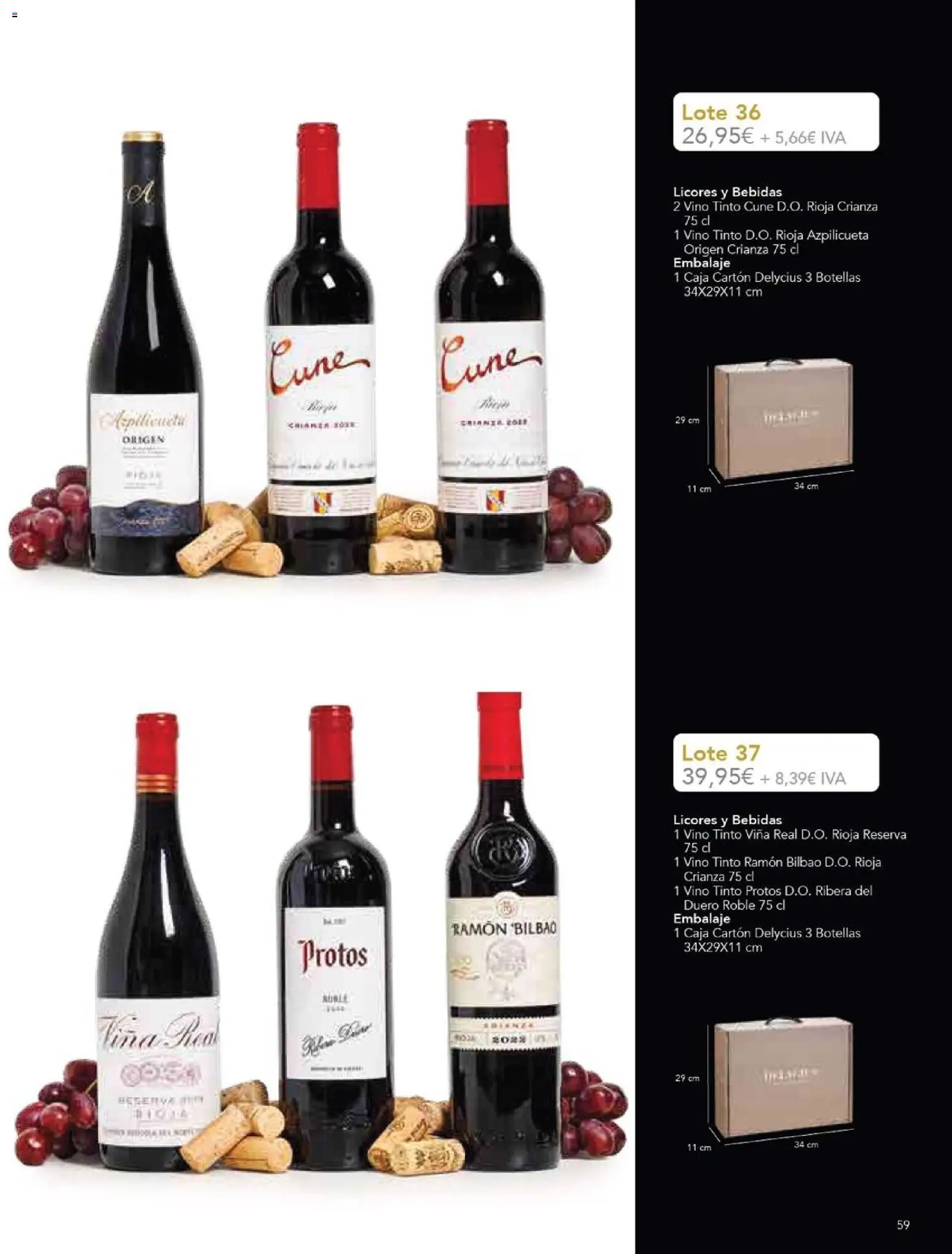 E.Leclerc Donde la magia se hace realidad │ válido desde el 19/10/2026 | Página: 61 | Productos: Vino tinto, Vino, Bebidas, Caja