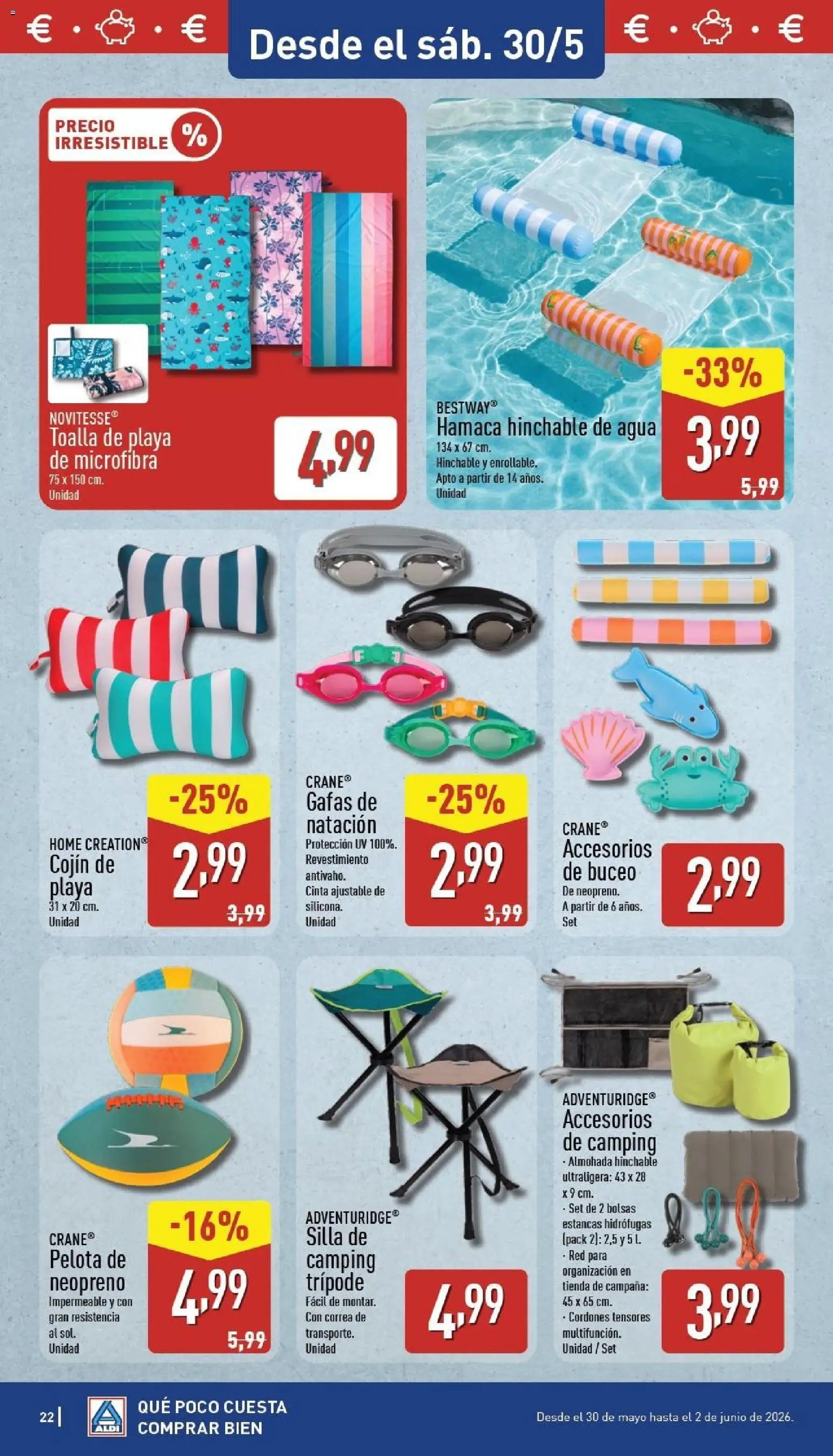 Aldi folleto Península │ válido desde el 25.05.2026 | Página: 22 | Productos: console Nintendo Switch, Almohada, Cojín, Silla