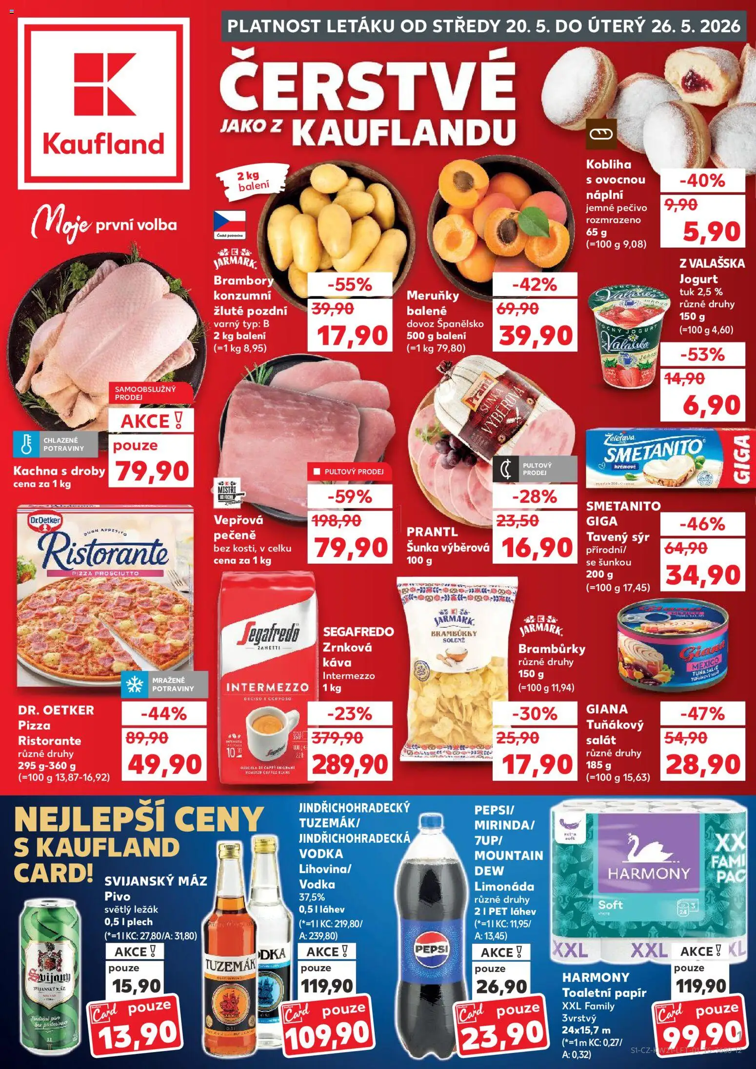 Kaufland leták - Kolín od 20.05.2026 | Strana: 1