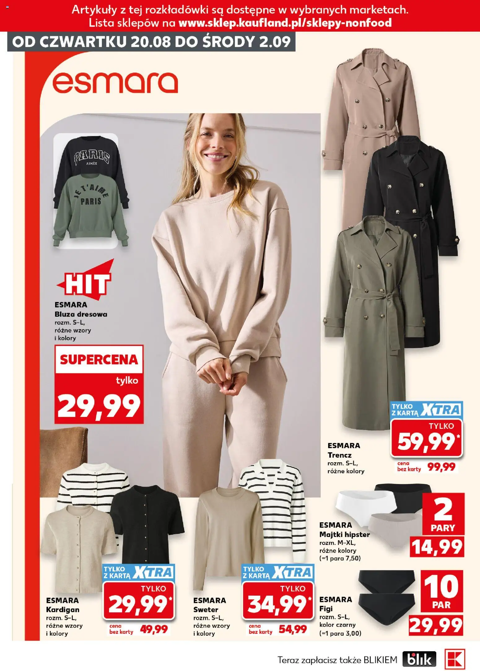 Kaufland Polsko leták - Złap okazje od 20.08.2026 | Strana: 10 | Produkty: Karty