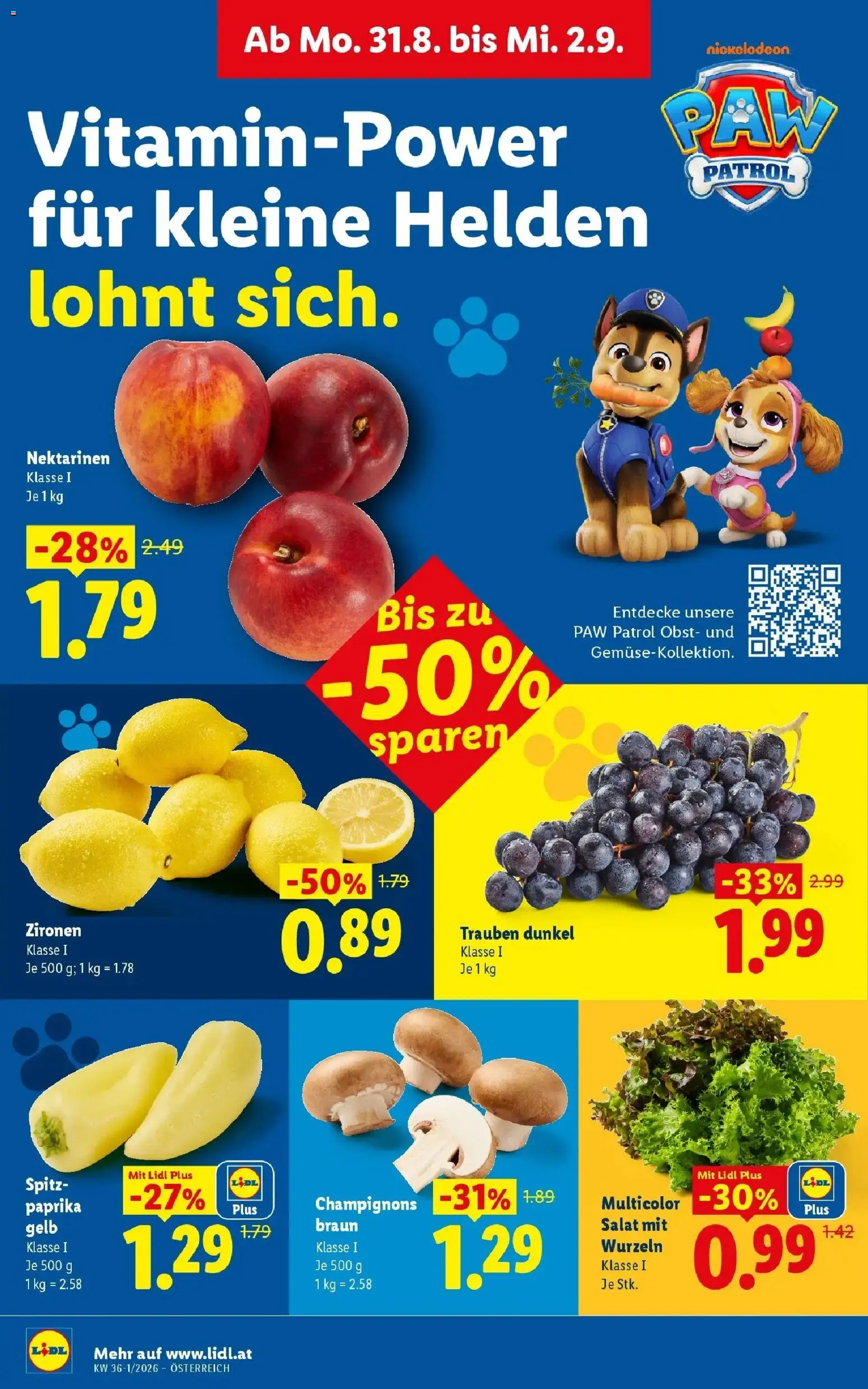 Lidl Flugblatt - Wien ab 23.08.2026 - Angebote ab donnerstag | Seite: 41 | Produkte: Salat, Obst