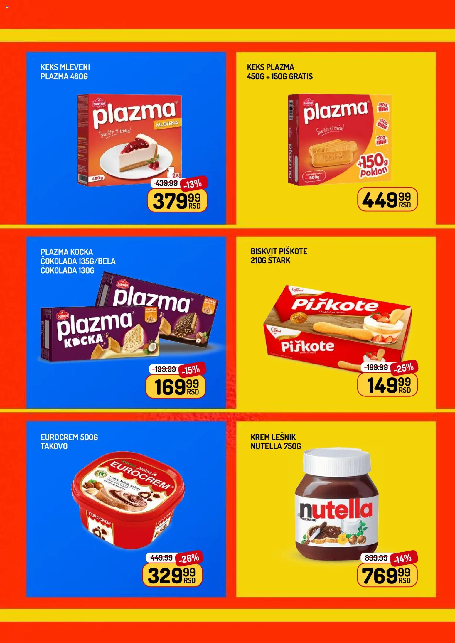 Aman katalog - važi od 24.04.2026 | Strana: 13 | Proizvode: Sto, Plazma, Piškote, Čokolada