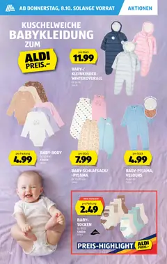 BABY-PYJAMA, VELOURS, Baby velour pyjamas ab 08.10.2026 gültig | Seite: 16 | Produkte: Overall, Socken, Pyjama