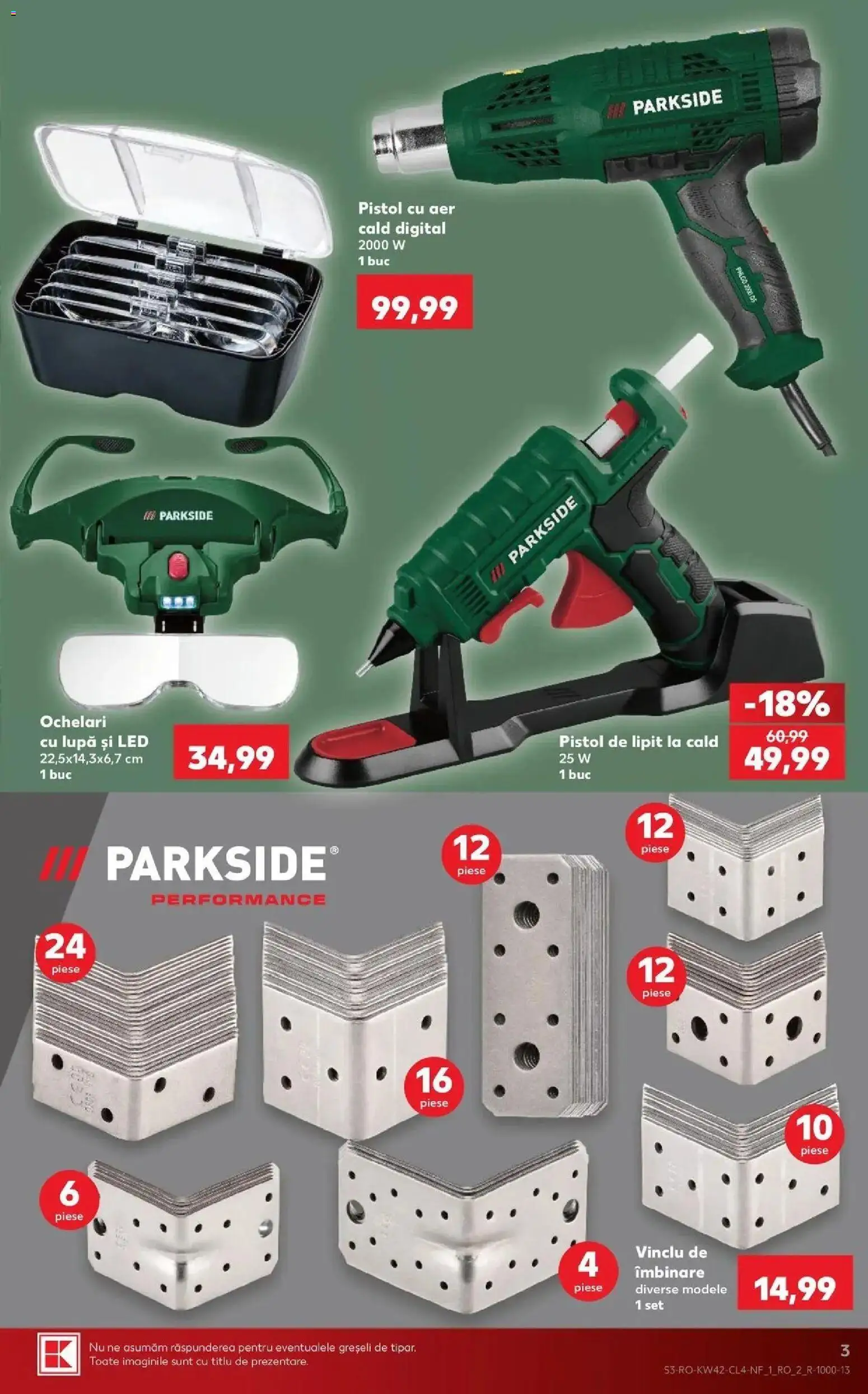 Kaufland Alba Iulia 14.10.2026 - Revista si Oferta | Pagină: 3 | Produse: Ochelari, Parkside, LED