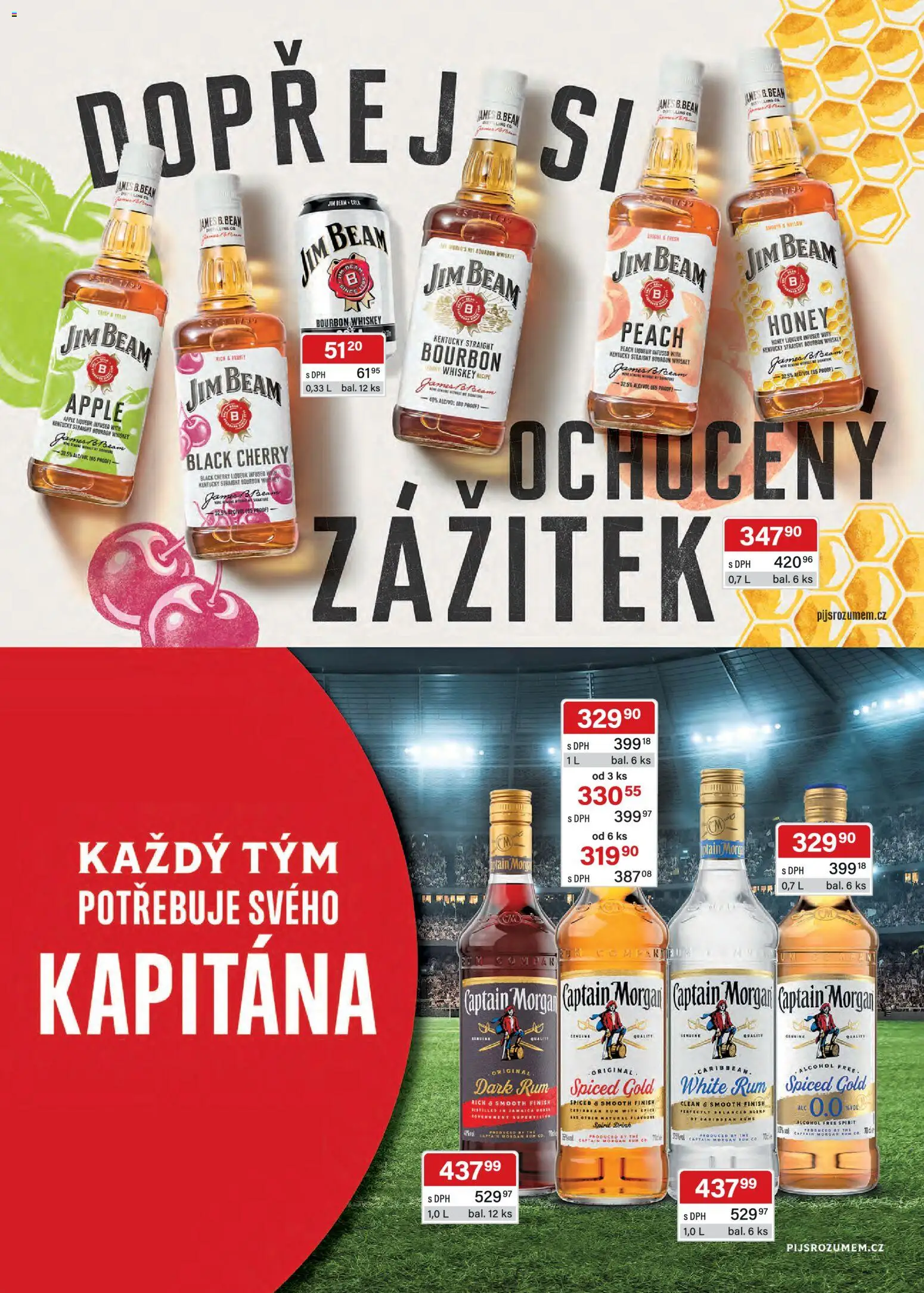 Astur & Qanto leták - Velkoobchod 07/2026 od 01.07.2026 | Strana: 19 | Produkty: Finish, Jim Beam, Bourbon, Captain Morgan