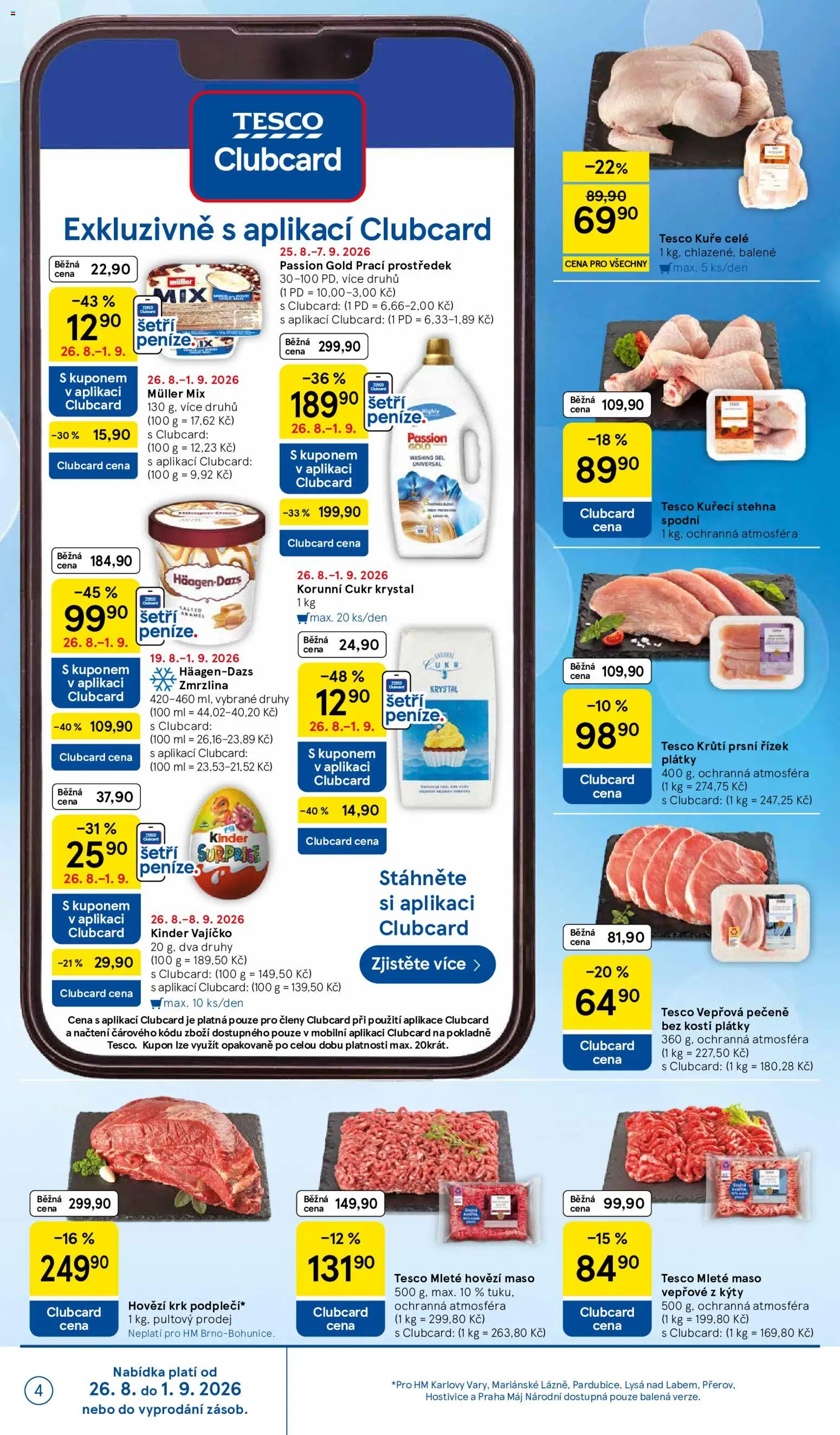Tesco leták - Hypermarket od 26.08.2026 | Strana: 4