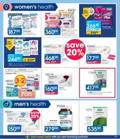 Clicks specials catalogue – valid from 22/10/2026 | Page: 17 | Products: Supplements