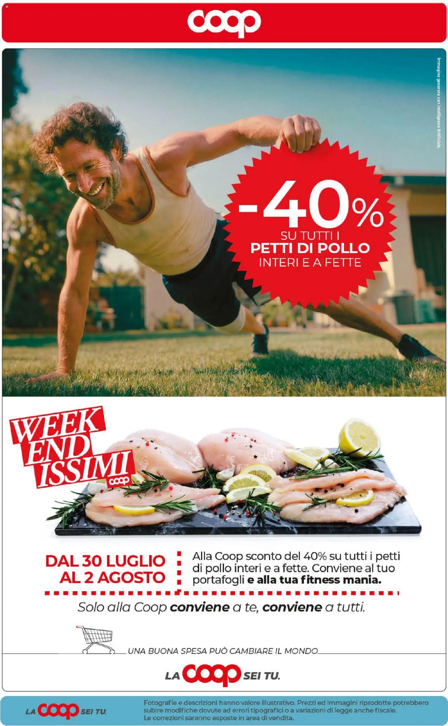 Volantino COOP del 31/07/2026 | Pagina: 45 | Prodotti: Pollo