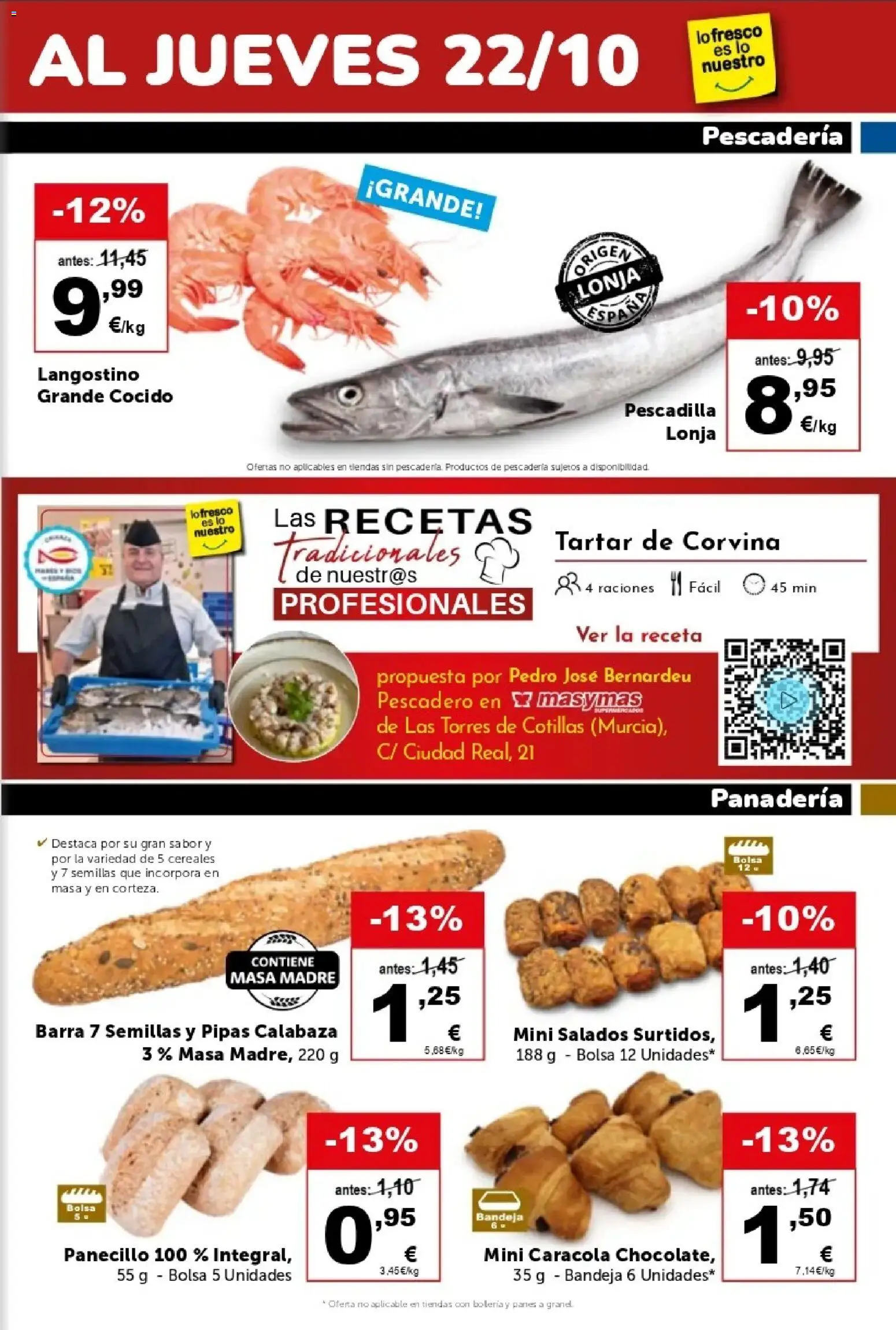 Masymas folleto │ válido desde el 16/10/2026 | Página: 5 | Productos: Calabaza, Bolsa, Panadería, Bandeja