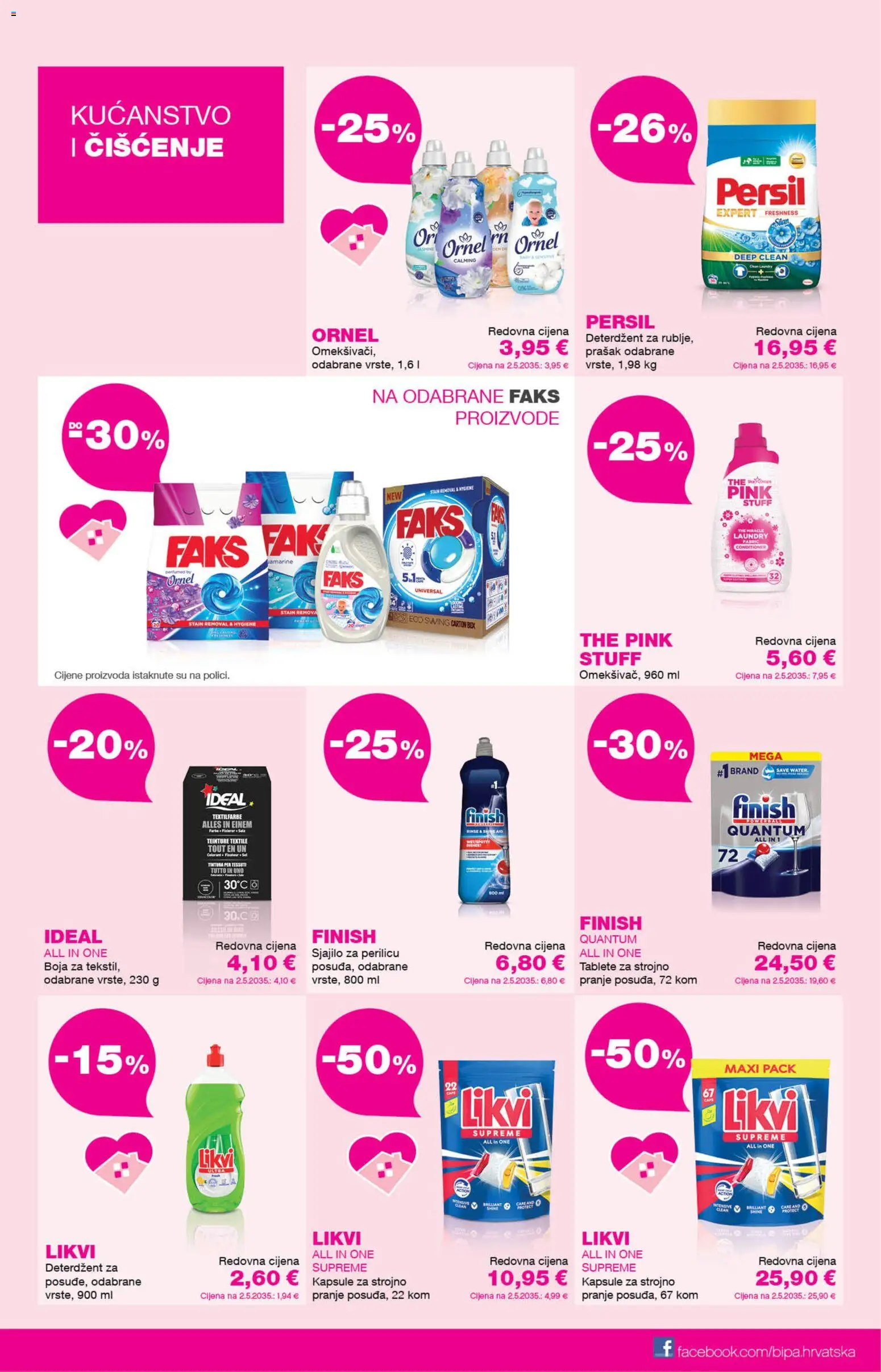 Bipa katalog | vrijedi od 01.09.2026 | Stranica: 7 | Proizvodi: Deterdžent, Finish, Persil, Kapsule