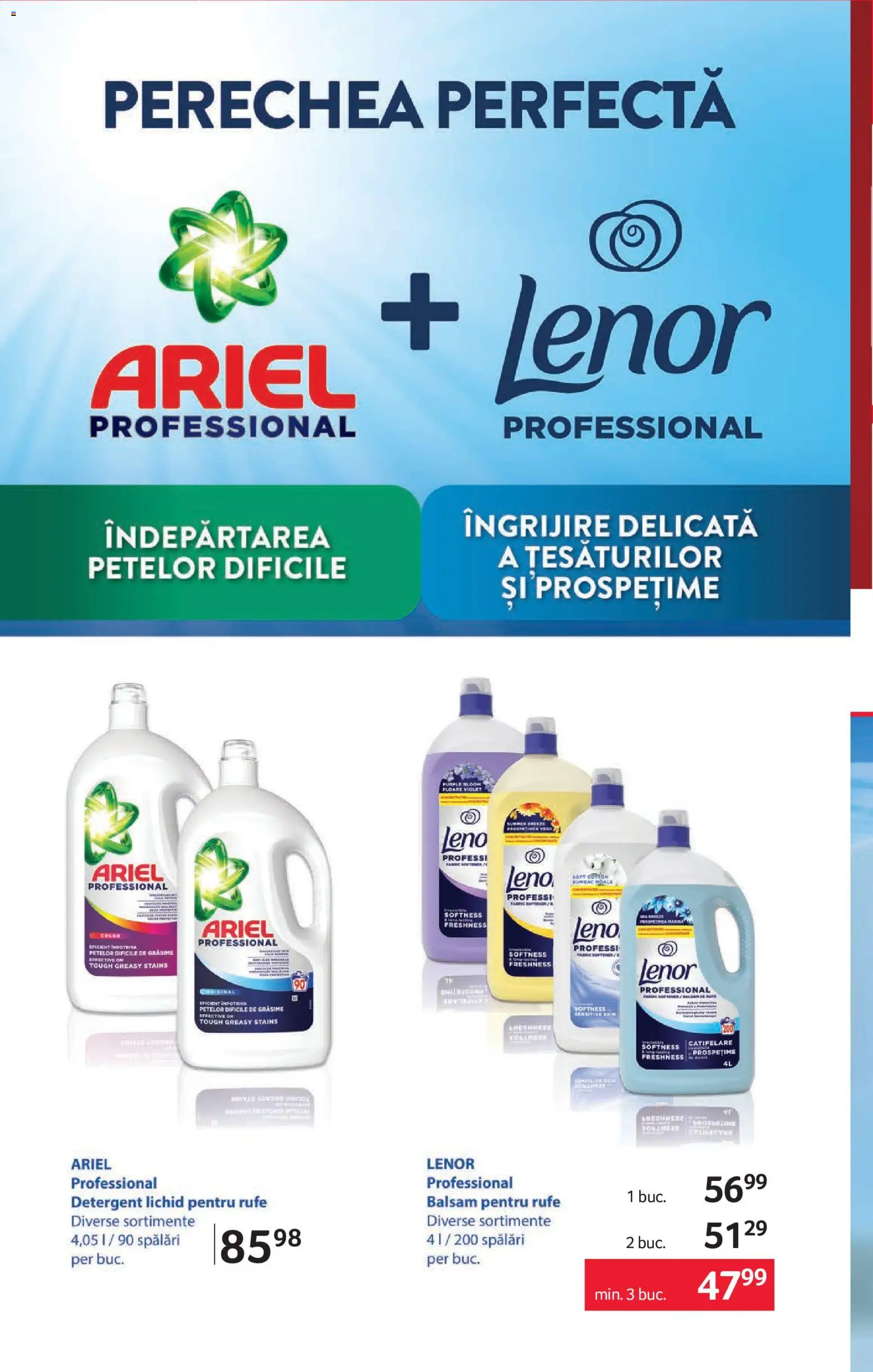 Noul catalog Selgros – valabil de la 15.05.2026 | Pagină: 20 | Produse: Balsam, Yorgan, Detergent