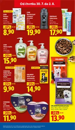 Náhled letáku DENTALUX Zubní pasta, 125 ml, různé druhy, 100 ml = 14,32 Kč od 30.07.2026 | Strana: 29