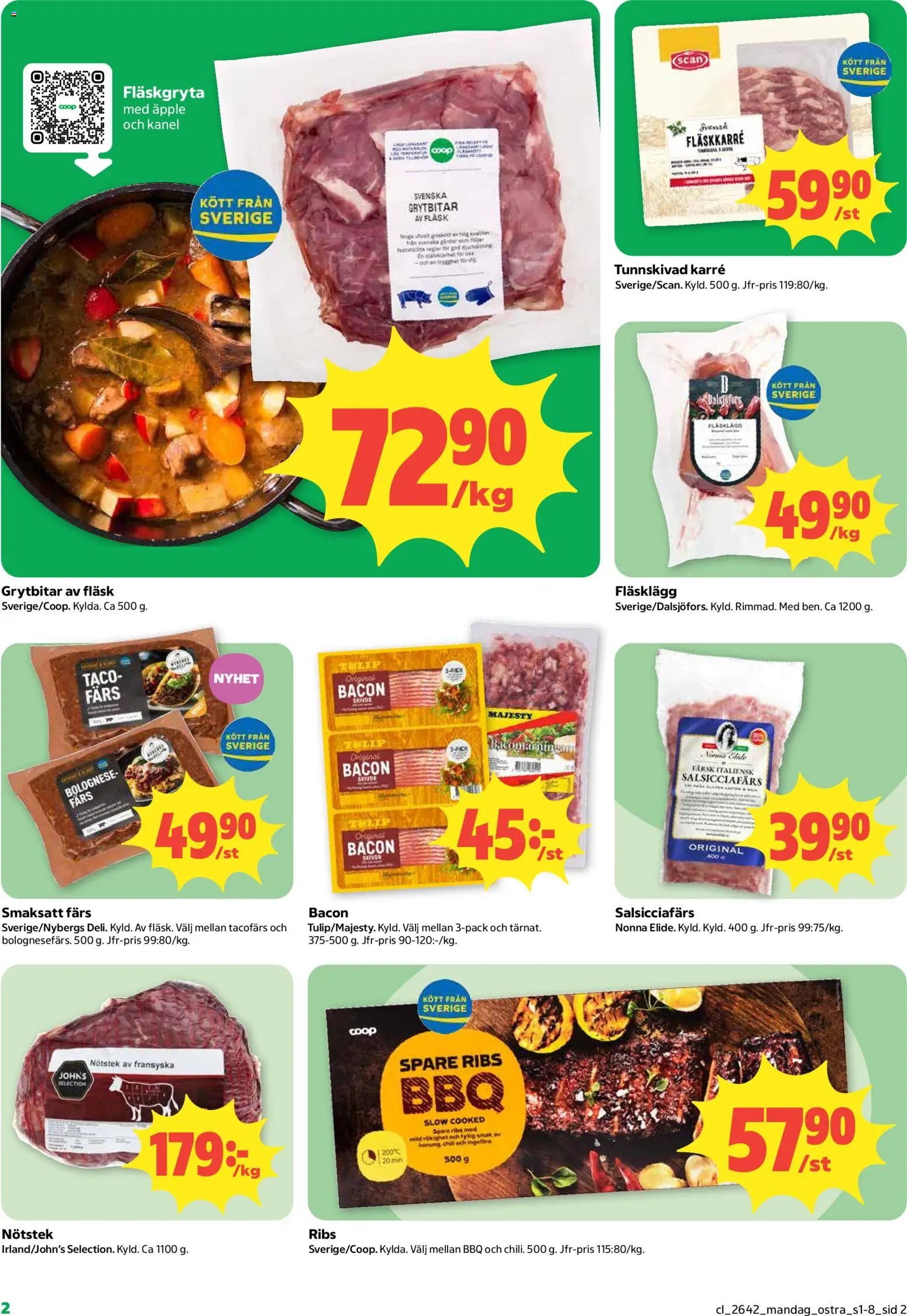 Coop Daglivs reklamblad aktuell från 12/10/2026 | Sida: 2