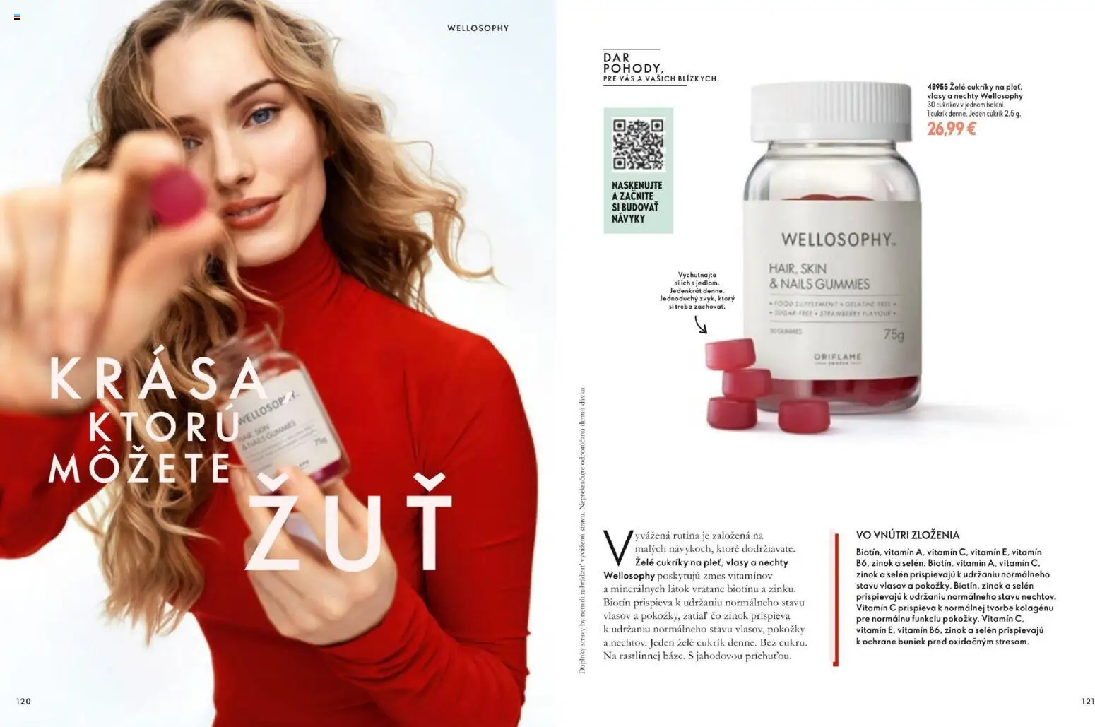 Nové Oriflame akcie – leták je platný od 11.11.2026 | Strana: 61 | Produkty: Cukríky